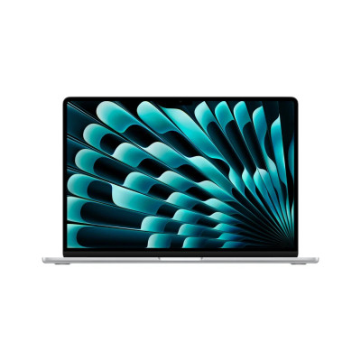 15-inch MacBook Air: Apple M5 chip with 10‑core CPU and 10‑core GPU, 24GB, 1TB SSD - Silver - English & Arabic Keyboard(MDVC4AB/A)